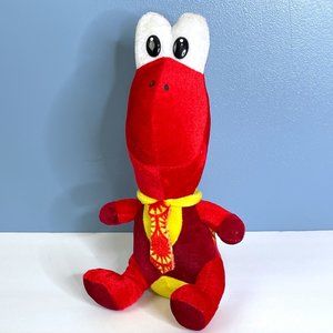VERY RARE Unique Style Classic Toy Co Red Turtle 12" Plush Stuffed Animal Toy‎